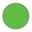 Health Care Logistics Indeed Blank Label Multipurpose Label Without Legend Green 3/4 Inch Diameter - 2552