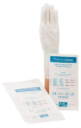 Pharma-Gloves - Exam Glove Large Sterile Pair Nitrile Extended Cuff Length Smooth White Chemo Tested - 09492229345