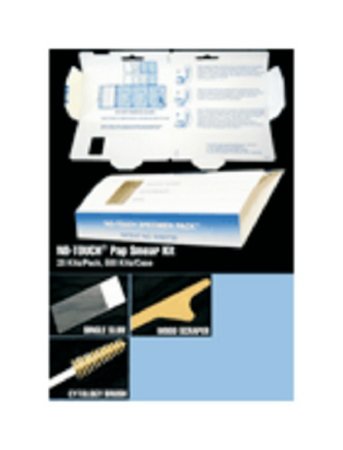 Safetex No Touch - Pap Smear Collection Kit Wood Scraper Slide Mailer - 14-372-34