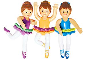 Medibadge Kids Love Stickers 24 Per Unit Bendable Ballerina Toy Chest 3 Inch - 4843