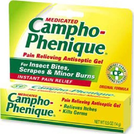 Foundationâ Consumer Healthcareâ Llc Cold Sore Pain Relief Campho-Phenique 10.8% - 4.7% Strength Camphor / Phenol Topical Gel 0.5 Oz. - 69536010850