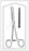 Merit - Hemostatic Forceps Rochester-Pean 7-1/4 Inch Length Mid Grade Stainless Steel Sterile Ratchet Lock Finger Ring Handle Straight Serrated Jaws - 96-3006M