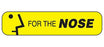 Health Care Logistics Indeed Pre-Printed Label Auxiliary Label For the Nose Yellow 3/8 X 1-5/8 Inch - 2029