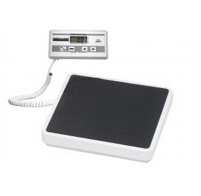 Health O Meter Floor Scale Digital LCD Display 400 lbs. White AC Adapter / Battery Operated - 349KLXAD