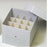 Globe Scientific - Cryo Storage Box 122 X 145 X 145 mm White Cardboard 16 Vial Capacity - 3099