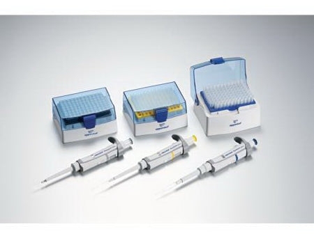 Eppendorf Research Plus - Pipette Set 0.5 to 10 µL / 10 to 100 µL / 100 to 1,000 μL - 3123000900