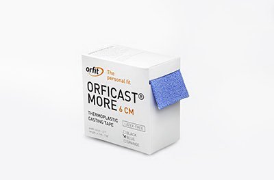 Orficast More Tape - Unpadded Splint Roll 2 Inch X 9 Foot Thermoplastic Blue - 24-5610-1