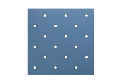 Fabrication Enterprises Orfit Colors NS Splint 1/8 X 18 X 24 Inch Thermoplastic with Non-Stick Coating Atomic Blue - 24-5776-1
