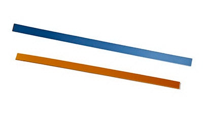 Orfit Strips - Splinting Material 1/8 X 4/5 X 18 Inch Thermoplastic with Non-Stick Coating Atomic Blue / Gold - 24-5855-1