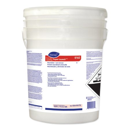 Diversey Clax Super Launch - Laundry Sour 5 gal. Pail Liquid Concentrate Unscented - DVS93419173