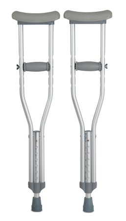 McKesson McKesson Underarm Crutches Aluminum Frame Child 175 lbs. Weight Capacity - 146-10416-1