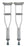 McKesson McKesson Underarm Crutches Aluminum Frame Child 175 lbs. Weight Capacity - 146-10416-1