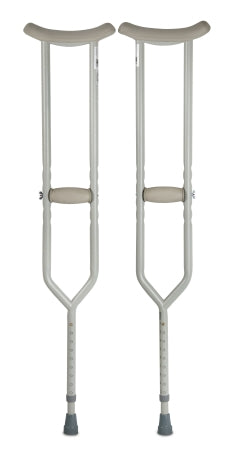 McKesson McKesson Underarm Crutches Steel Frame Adult 500 lbs. Weight Capacity - 146-10406