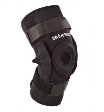 Mueller Sports Medicine PRO-LEVEL Hinged Knee Brace Pro-Level 3X-Large Loop - Lock Closure Left or Right Knee - B5333XXXL