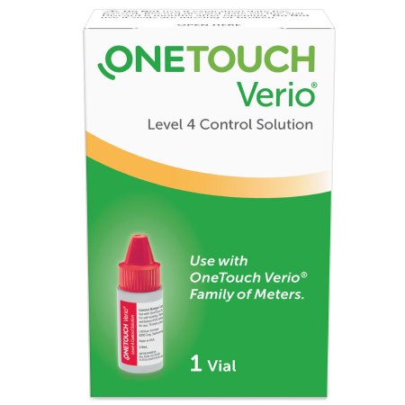 OneTouch Verio - Blood Glucose Control Solution Blood Glucose Testing 48 s Level 4 - 022274
