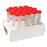 Diamond Max - Centrifuge Tube Conical Bottom Plain 15 mL Red Screw Cap Polypropylene Tube - 6296