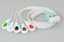 Sage Services Group - ECG Lead Set 0.9 Meter, Disposable, 5 Lead, 0.9 Meter For Vital Signs Monitor - L02-05-DS