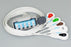 Sage Services Group ECG Lead Set 0.9 Meter, Disposable, 5 Lead, Snap Lead, AAMI Color Code, Straight Connector Angle, Twin Pin Connector, Pinch Electrode For M2601A Transmitter, M2600A Philips Telemetry System - L08-05T-DS