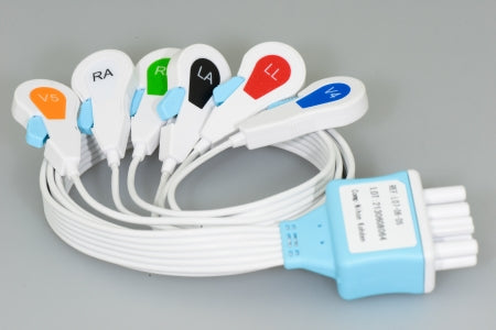 Sage Services Group Lead Set 0.9 Meter, 6-Leads, Disposable For Vital Signs Monitor - L07-06-DS