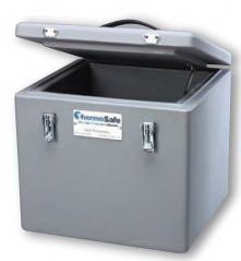 Thermosafe - Dry Ice Storage / Transport Chest ThermoSafe 13-1/2 X 14-1/16 X 15 Inch Polyethylene 19.82 Liter Capacity (50 lbs. Dry Ice) - 422