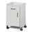 Clinton Industries - Bedside Cabinet Gray (Top, Frame), Slate Gray (Door and Drawer), Black Wire (Door and Drawer Pull) 15-3/4 X 17-1/4 X 29-1/4 Inch 1 Drawer 1 Shelf - 8720-0GR-1GR-25G-5B