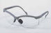 Palmero ProVision See-Breez Safety Glasses Clear Tint Polycarbonate Lens Platinum Frame Over Ear One Size Fits Most - 3560PL