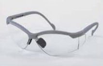 ProVision See-Breez - Safety Glasses Clear Tint Polycarbonate Lens Platinum Frame Over Ear One Size Fits Most - 3560PL