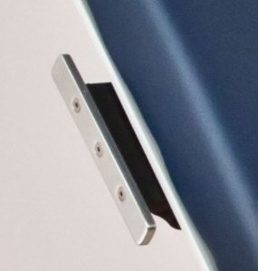 Oakworks - T-Rail Adapter 8 Inch For Ultrasound Tables, Procedure Chairs and PG Series Exam tables - 61902