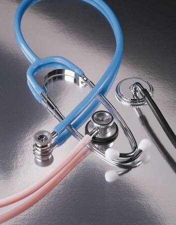 American Diagnostic Corp Proscope 675 Pediatric Stethoscope Lavender 1-Tube 21 Inch Tube Double Sided Chestpiece - 675LV