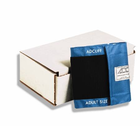 American Diagnostic Corp Adcuff Blood Pressure Cuff Only Adult Arm Large 34 - 50 cm Nylon - 830-12XBK