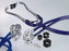 American Diagnostic Corp Adscope Sprague Stethoscope Black 1-Tube 22 Inch Tube Double Sided Chestpiece - 647BK