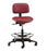 Task Series - Industrial Stool Pneumatic Height Adjustment 5 Casters Clamshell - VT-2-C-PR57