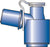Portex Peep-Keep - Swivel Adapter PORTEX PEEP-KEEP For Bronchoscope - 625191