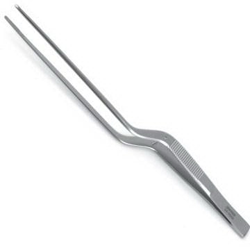 Jedmed Instrument Company Bayonet Forceps Cushing 195 mm Dissecting Back, 2 X 16 mm Tips, Bayonet Shape - 54-0500