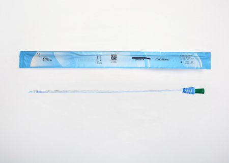 Cure Ultra - Urethral Catheter Coude Tip Lubricated PVC 14 Fr. 16 Inch - ULTRAM14C