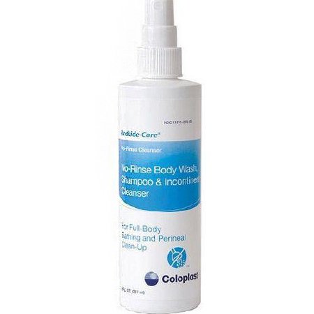 Bedside-Care - Rinse-Free Shampoo and Body Wash 4 oz. Pump Bottle Unscented - 61760