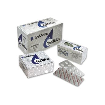 Fisher Scientific LaMotte TestTabs Rapid Test Chlorine DPD No. 3 Diethyl-P-Phenylene Diamine Water Sample 100 Tests - NC1293317