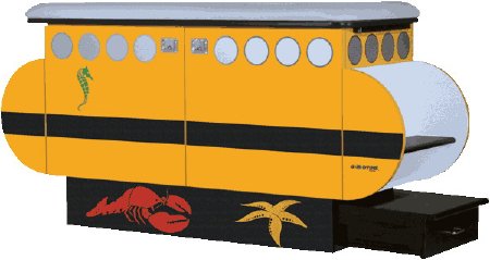 Goodtime Medical - Pediatric Exam Table - D-SUB YELLOW