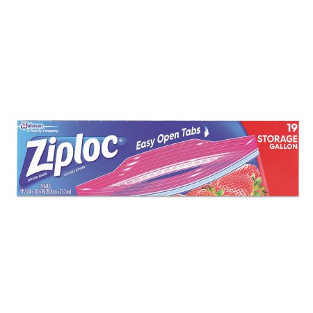 Lagasse Ziploc Reclosable Bag Plastic Clear - SJN664542