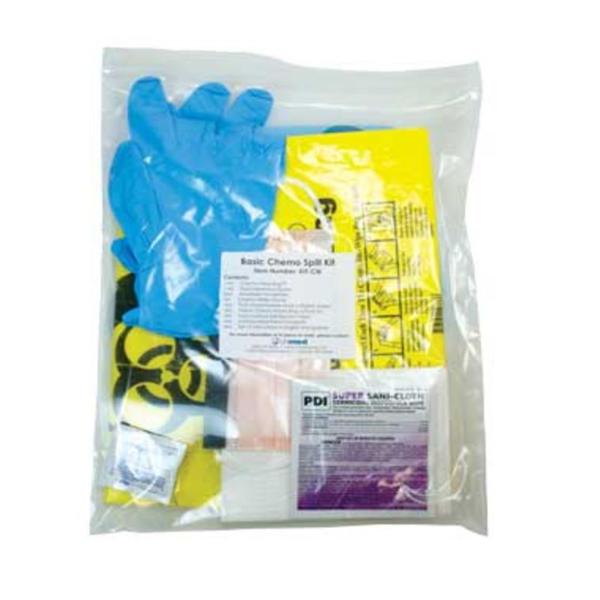 Unimed-Midwest Inc Kit Spill Clr W/ Ntrl Glv/Sn-Clth/Sn Hnds Zpr Ea - KIT-CW
