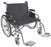 Drive Medical Sentra EC Bariatric Wheelchair Full Length Arm Padded, Removable Arm Style Spoke Wheel Black 26 Inch Seat Width 700 lbs. Weight Capacity - STD26ECDFA