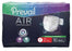 First Quality Prevail Air Adult Incontinent Brief Tab Closure Size 1 Disposable Heavy Absorbency - AIR-012