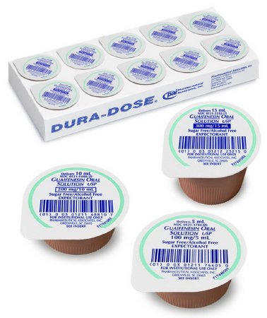 Pharmaceutical Associates - Cold and Cough Relief 100 mg / 5 mL Strength Liquid - 00121174400