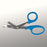 McKesson McKesson Medicut Trauma Shears Blue 7-1/4 Inch Medical Grade Stainless Steel Finger Ring Handle Blunt/Blunt - 320B