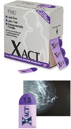 Solstice Xact Mammography Nipple Marker Purple 1.5 mm Non-sterile - 15S