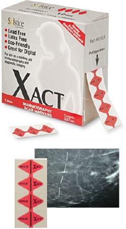 Solstice Xact Mammography Scar Marker Red 1 mm - 10L