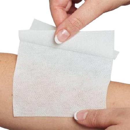 Primafix Plus - Dressing Retention Tape with Liner Breathable Nonwoven Polyester 4 Inch X 10 Yard White NonSterile - 055329