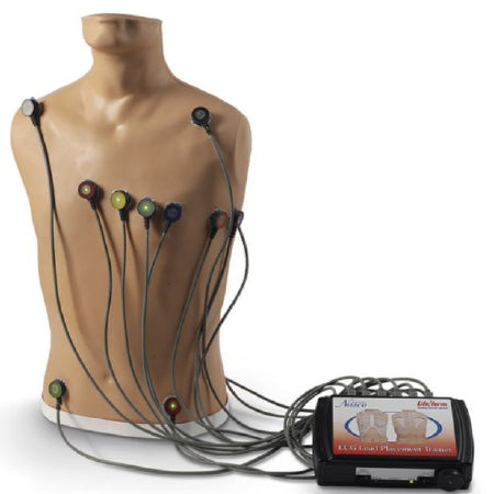 Nasco Life/Form 15-Lead ECG Placement Trainer 24 lbs. - LF01300