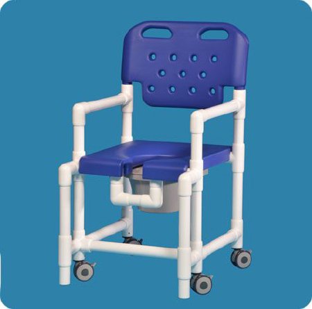 Elite - Commode / Shower Chair With Backrest - ELT820B