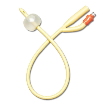 Medline - Foley Catheter 2-Way Standard Tip 10 cc Balloon 30 Fr. Silicone Coated Latex - DYND11770